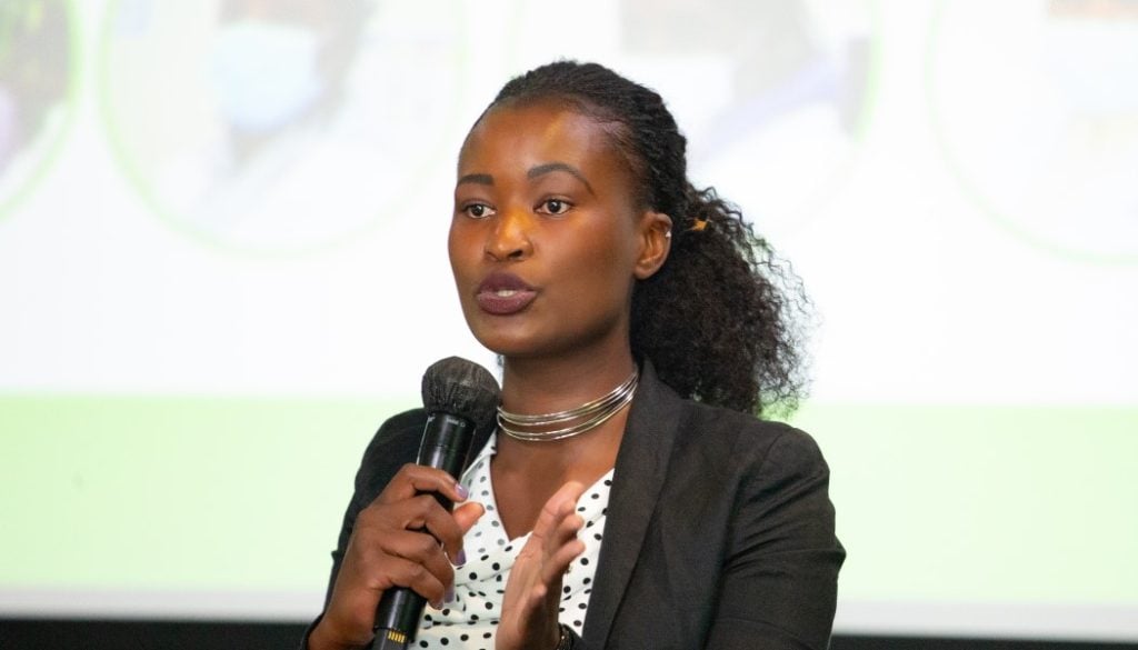 Naom Monari of Benacare presents on the importance of impact investing in Africa.