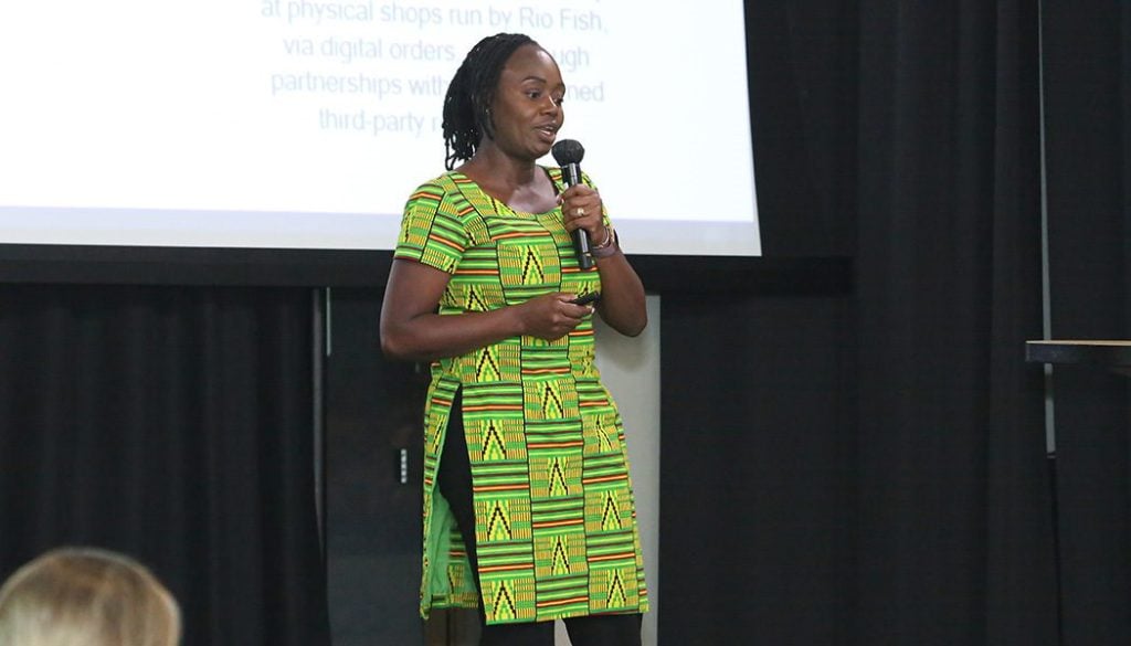 Rio Fish Co-Founder and CEO Angela Odero