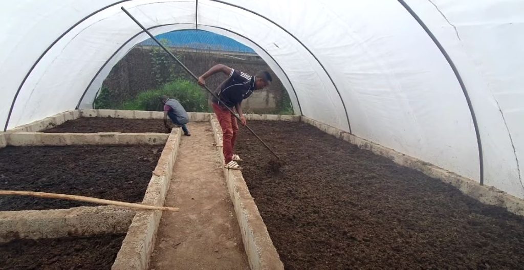 Inside of a Chanzi facility in Tanzania