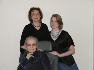 Alyson Dehmcke, mother and daughter