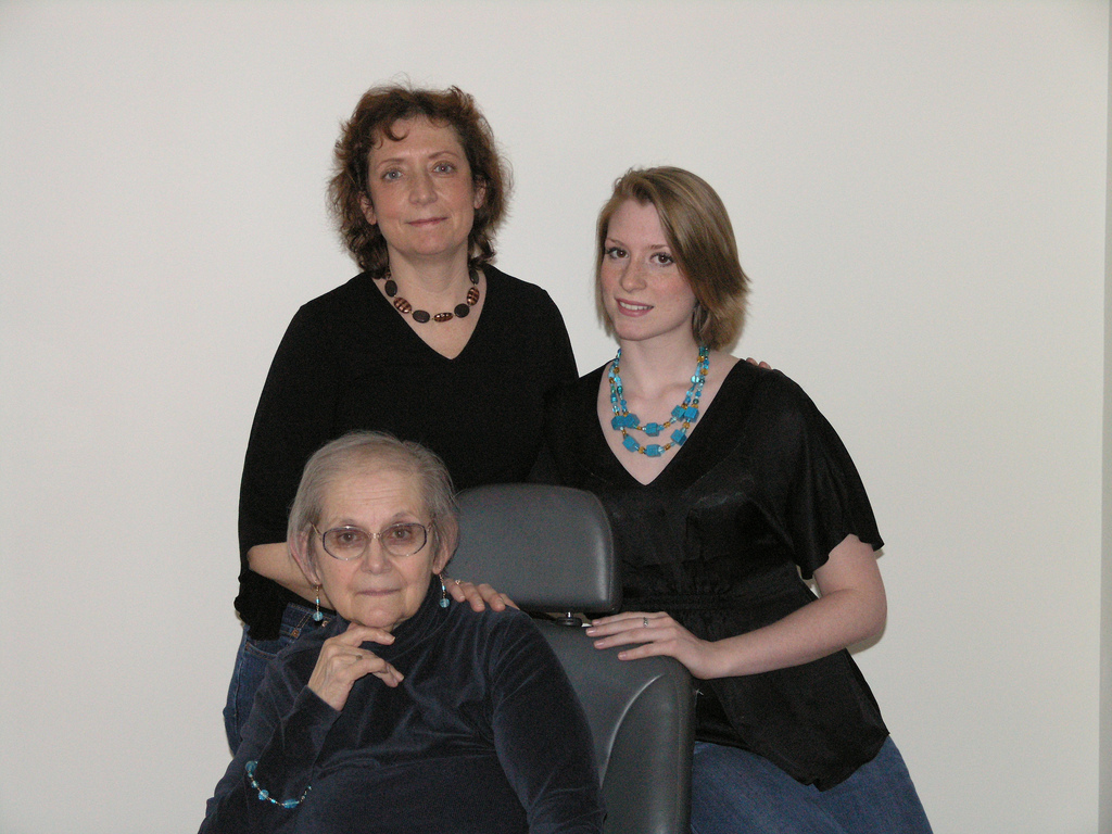 Alyson Dehmcke, mother and daughter