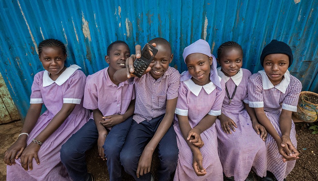 Children-Using-Eneza-Education's-Phone-Based-Program