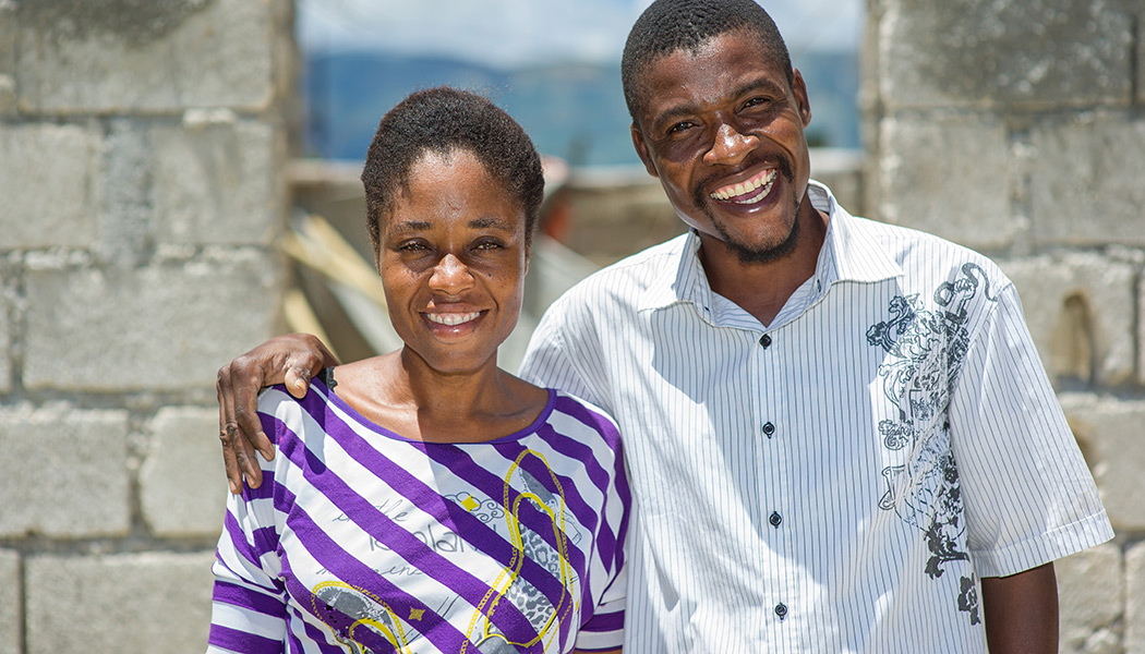 Un nouveau moyen de subsistance pour un couple d'Haïtiens