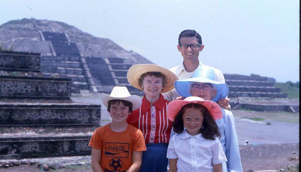The Kuehnes in Mexico