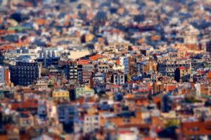 Overcrowded city