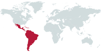 FINCA locations in Latin America & the Caribbean